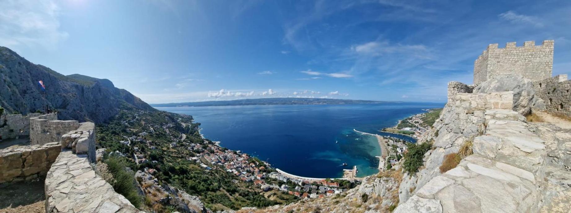 Sea View Panorama Apartment L Omiš Exterior foto